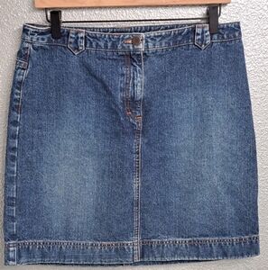 Ann Taylor/Loft Denim Mini Skirt   Size 8